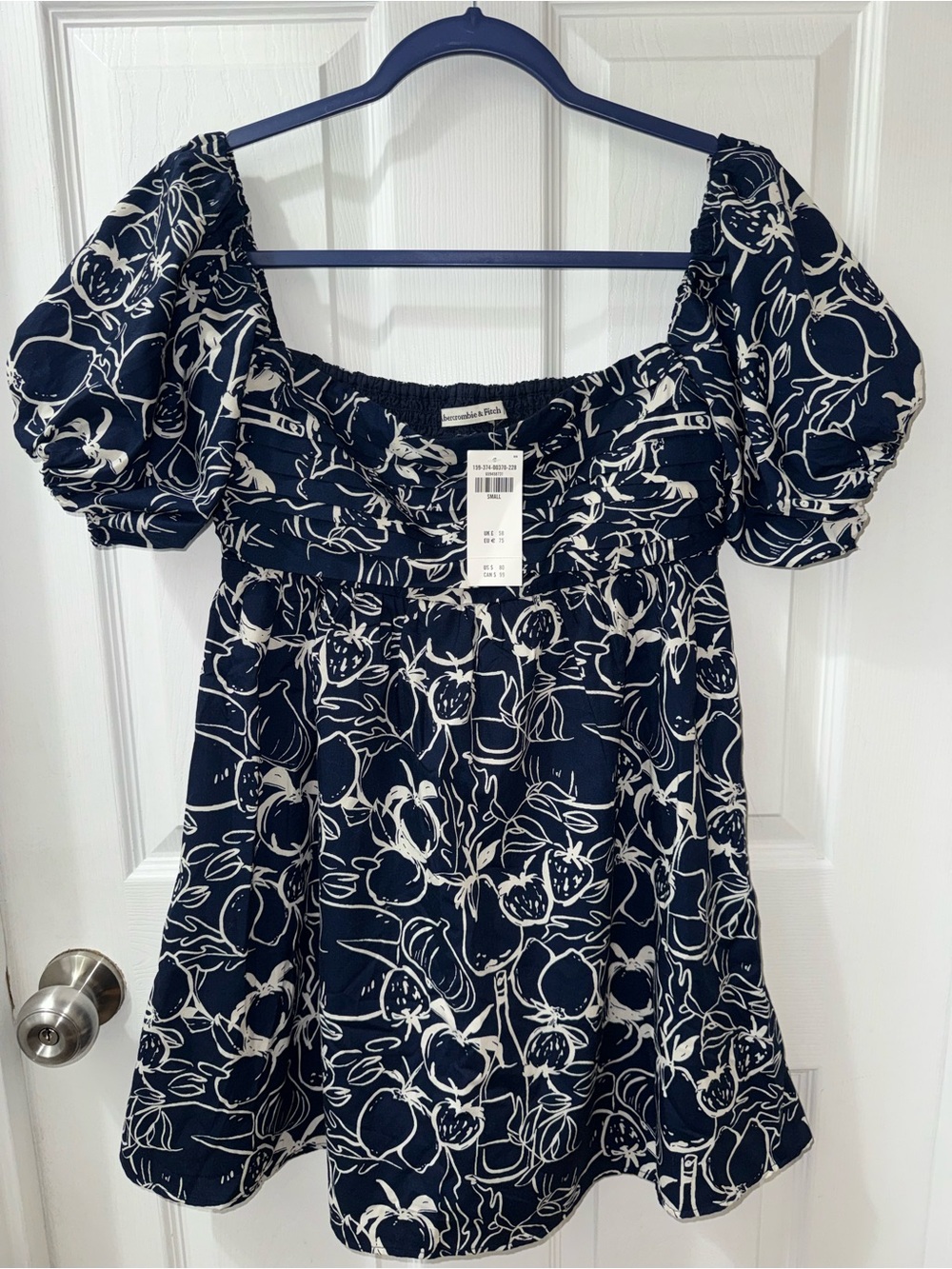 NWT Abercrombie & Fitch Emerson Off-The Shoulder Skort Size Small